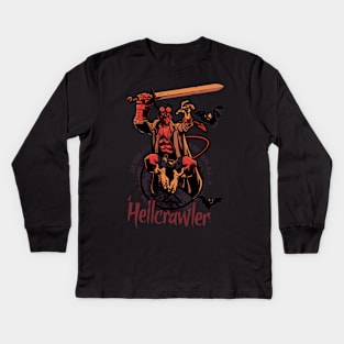 Hell Crawler Kids Long Sleeve T-Shirt